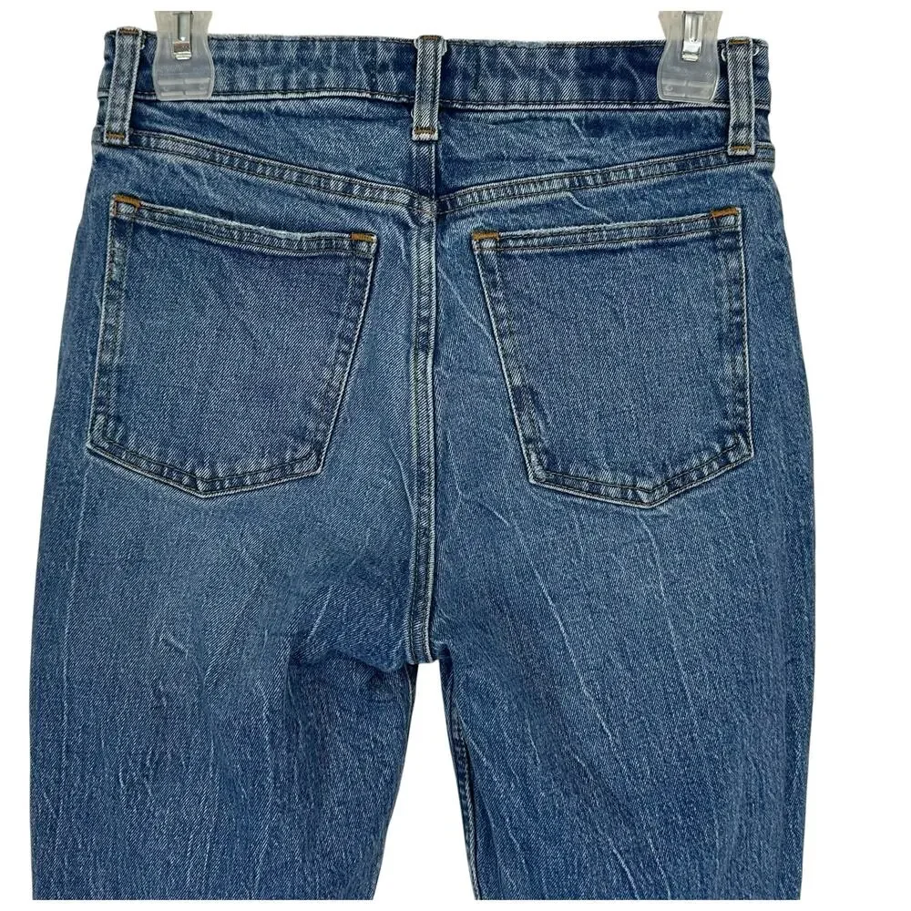 Abercrombie & Fitch Curve Love Skinny High Rise Jean Blue Size 26